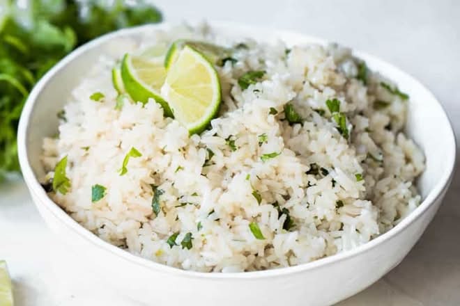 Riz frais citron et coriandre Ancho
