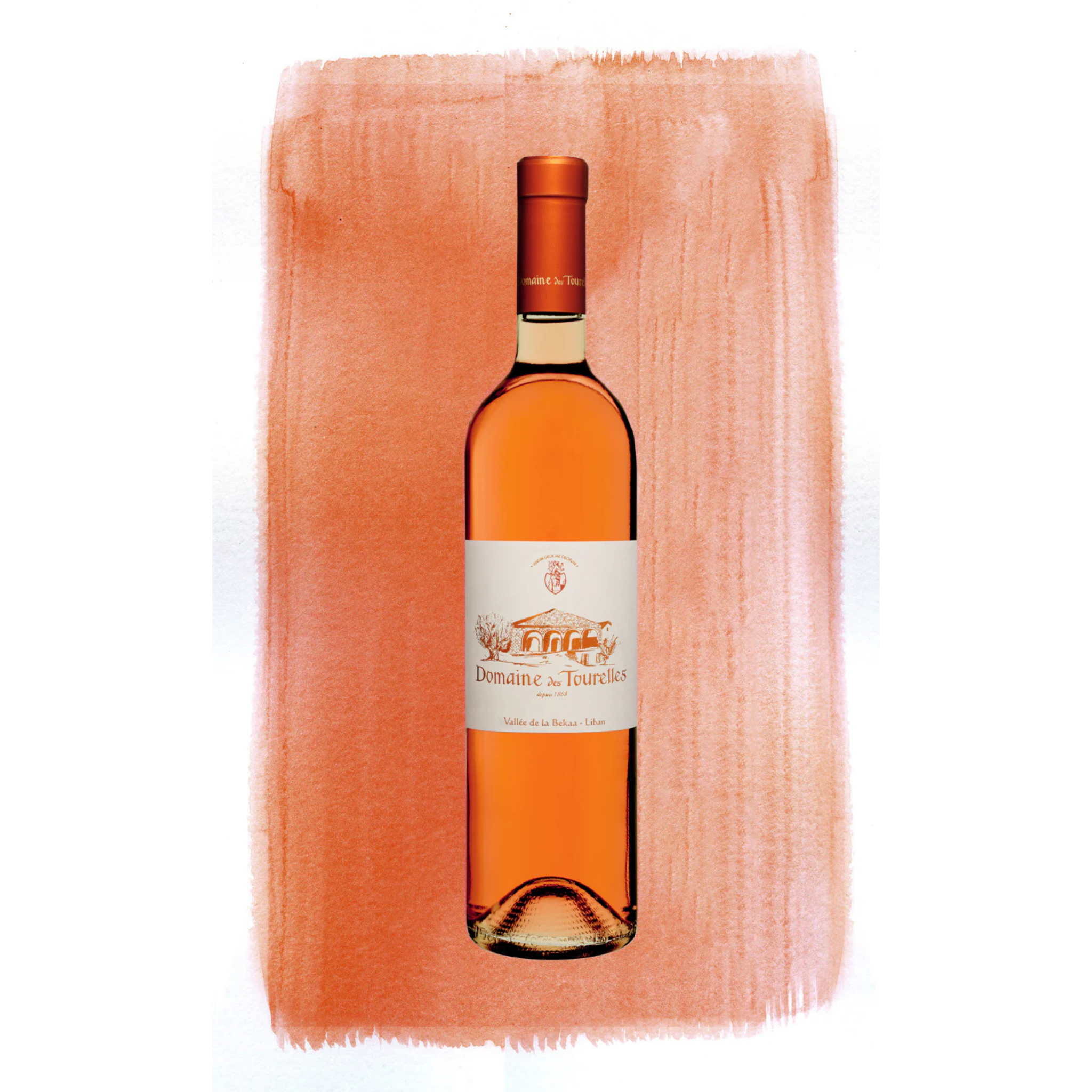 Domaine de Tourelles Rosé 0.75L La Châtelaine du Liban