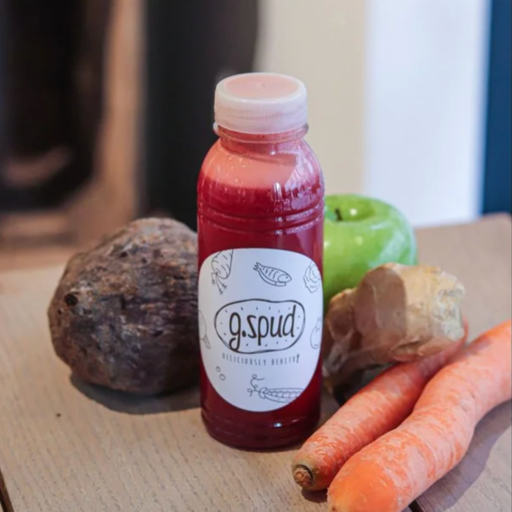Beetroot, carrot, apple, ginger Gspud