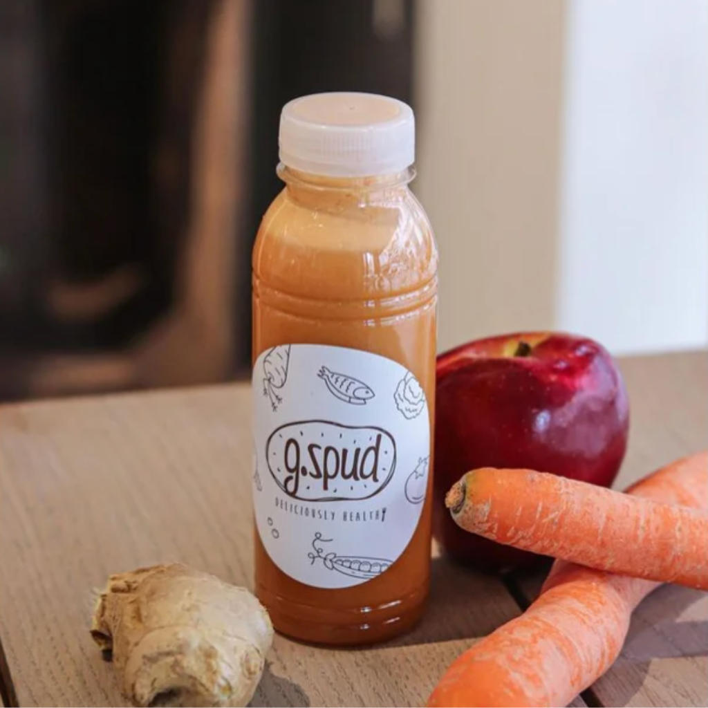 Carrot, apple, ginger Gspud
