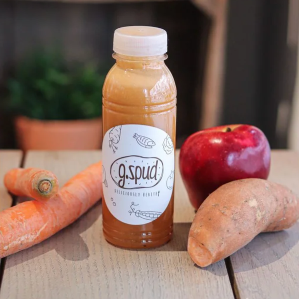 Carrot, apple, sweet potato Gspud